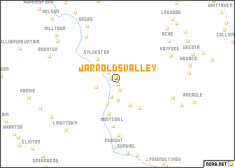 map of Jarrolds Valley