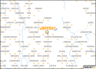 map of Jarroux