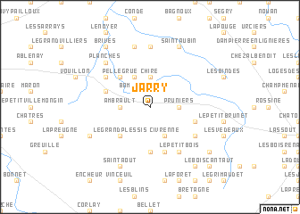 map of Jarry