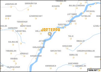 map of Jarteppa