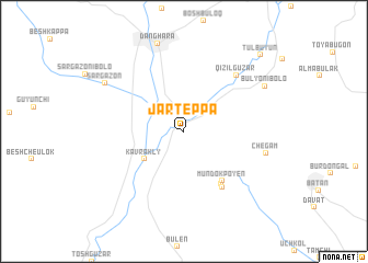 map of Jarteppa