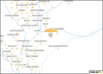 map of Jārūkī