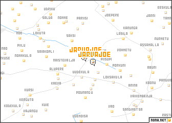 map of Järvajõe