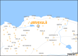 map of Järveküla