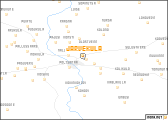 map of Järveküla