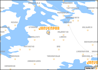 map of Järvenpää