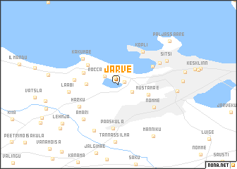 map of Järve