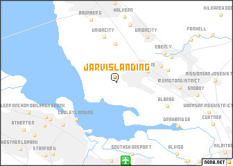 map of Jarvis Landing