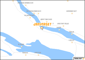 map of Järvnäset