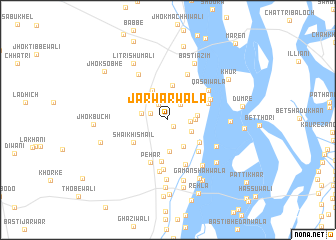 map of Jarwārwāla