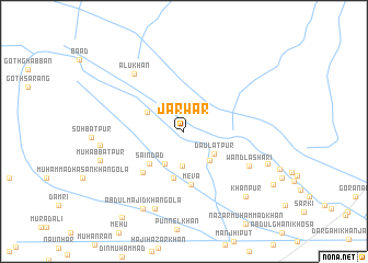 map of Jarwār