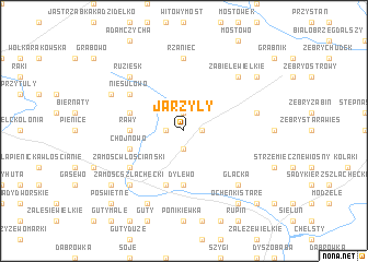 map of Jarzyły