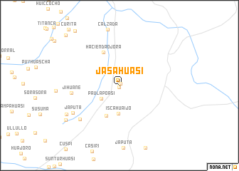 map of Jasahuasi