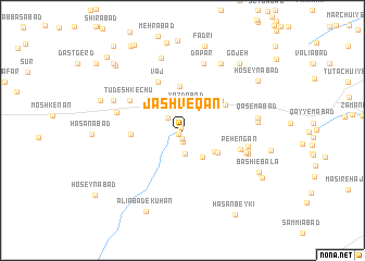 map of Jashveqān