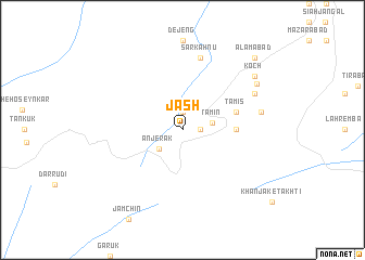 map of Jash