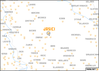 map of Jasici