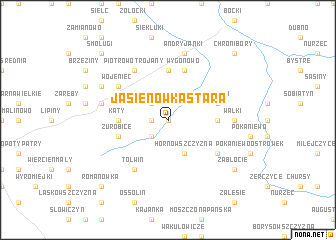 map of Jasienówka Stara