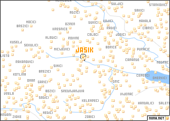 map of Jasik