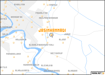 map of Jāsim Ḩammādī