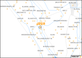 map of Jāsim