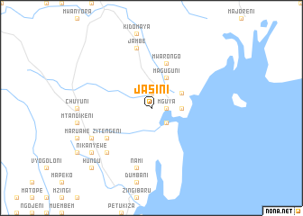 map of Jasini