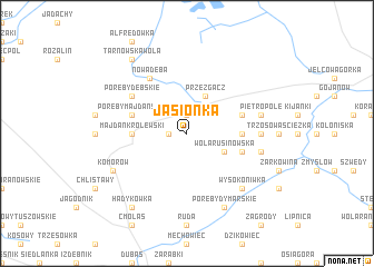 map of Jasionka