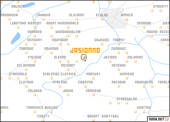 map of Jasionno