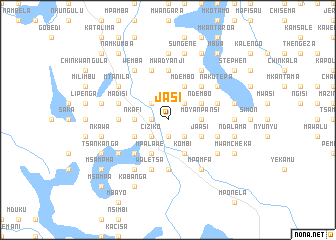 map of Jasi