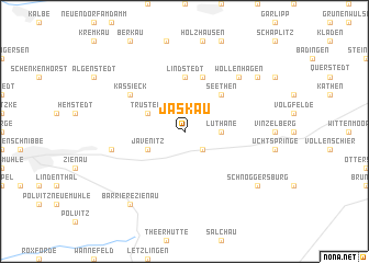 map of Jäskau