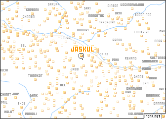 map of Jaskūl