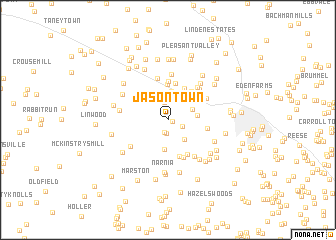 map of Jasontown