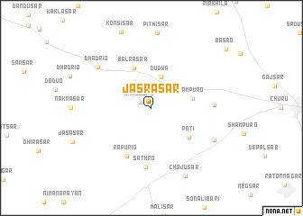 map of Jasrāsar