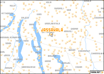 map of Jassawāla