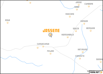 map of Jasséne