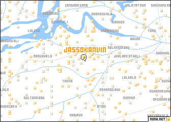 map of Jasso Kānvin