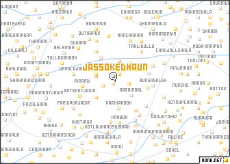 map of Jassoke Dhaun