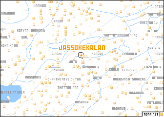 map of Jassoke Kalān