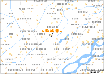 map of Jassowāl