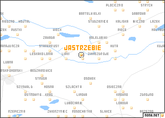 map of Jastrzębie