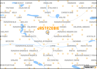 map of Jastrzębie