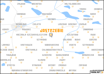 map of Jastrzębie