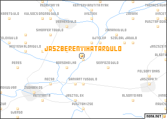 map of Jászberényi-határdůlő