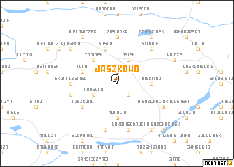 map of Jaszkowo