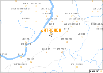 map of Jatadaca