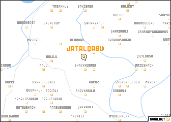 map of Jatāl Qabū