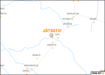 map of Jatau Tiv