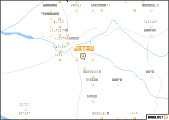 map of Jatau