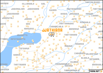 map of Jathiāna