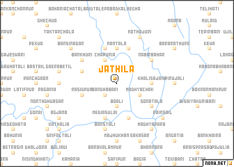 map of Jāthila