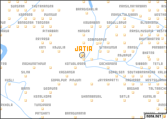 map of Jātia